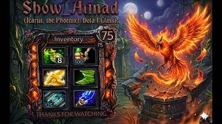 Dota1 Gameplay Phoenix Burning the Battlefield: Icarus #warcraft3 #dota1 #atinad