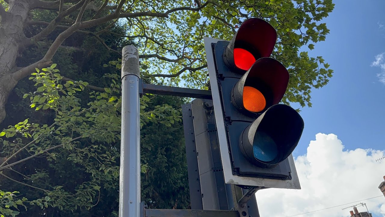 4006 PEEK TLED Puffin Crossing in A527, Outclough Road in Brindley Ford in Stoke on Trent