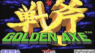 Video thumbnail of "Golden Axe (C64) Title Theme"