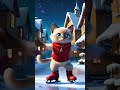 Funny Ice Dance #dance #shorts #catlovers