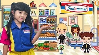 SAMANTHA BUKA TOKO INDOMARET DI TOCA BOCA 😍 KOMPILASI GAMING #9