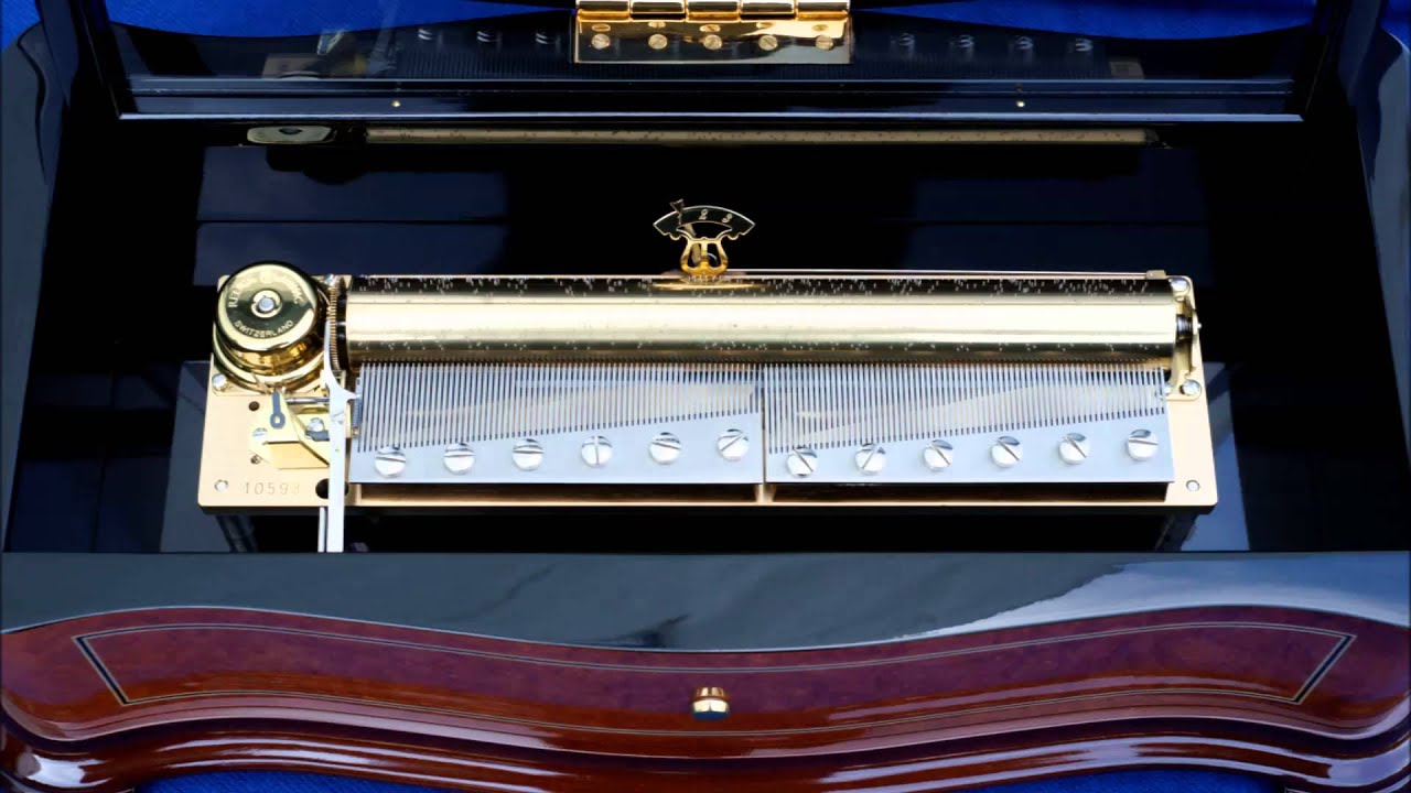 Reuge 144 note music box リュージュ144弁3曲 The Magic Flute 中