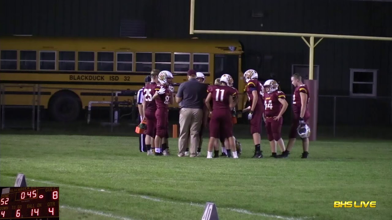 Drakes Varsity Football vs. Laporte. 092019. Blackduck High School