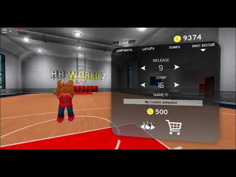Best Custom Jumpshot For All Archetypes Roblox Rb World 2 Youtube