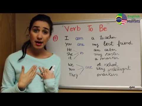 Aula de ingles - Verbo to be/ English with Marcela