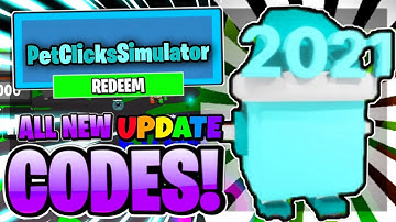 ALL NEW *500000x CLICKS* UPDATE  OP CODES IN PET CLICKS SIMULATOR! Roblox Pet Clicks Simulator