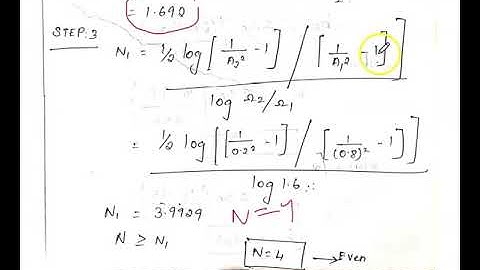 Butterworth approximations using in analog filter design