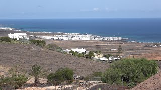 Lanzarote: Tabayesco – above the village (4K)
