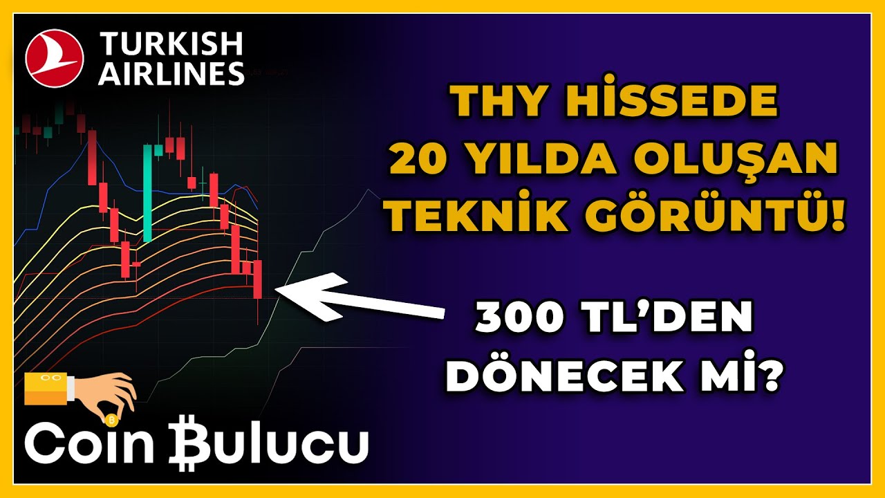 THY HİSSEDE 20 YILDA OLUŞAN TEKNİK GÖRÜNTÜ! 300 TL’DEN DÖNECEK Mİ?