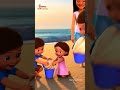 Canción de la Playa - Beach Song | Spanish Nursery Rhymes for Children's | Galatta Kids | shorts