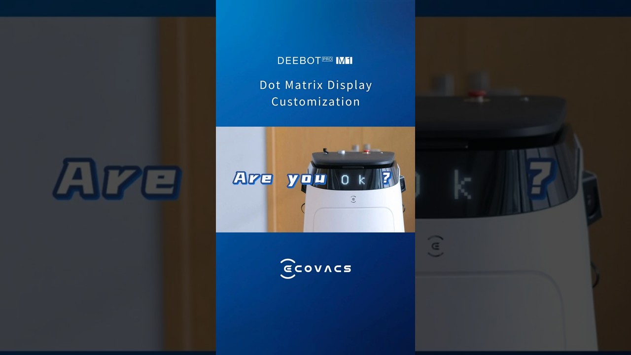 🤖 Robots That Advertise While Cleaning?! (Custom Dot Matrix Display Tech) 
