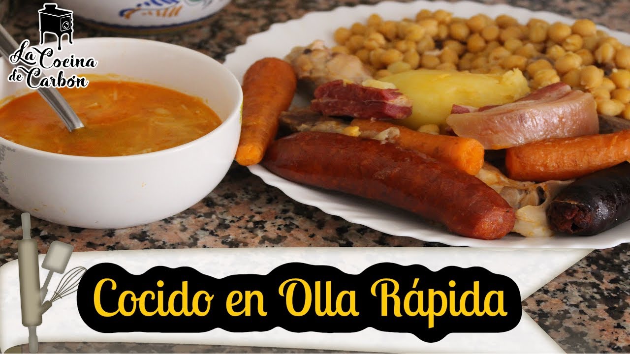 COCIDO MADRILEÑO | Receta Fácil en Olla Express