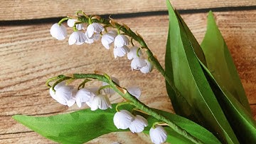 ABC TV | How To Make Lily Of The Valley Paper Flower With Shape Punch #1- Craft Tutorial