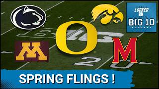CHASING INDIANA: Oregon, Penn State LEAD Weekend SLATE of SPRING Football Games Saturday!