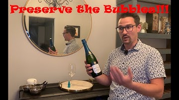 How to Preserve the Bubbles in Sparkling Wine for the next day!