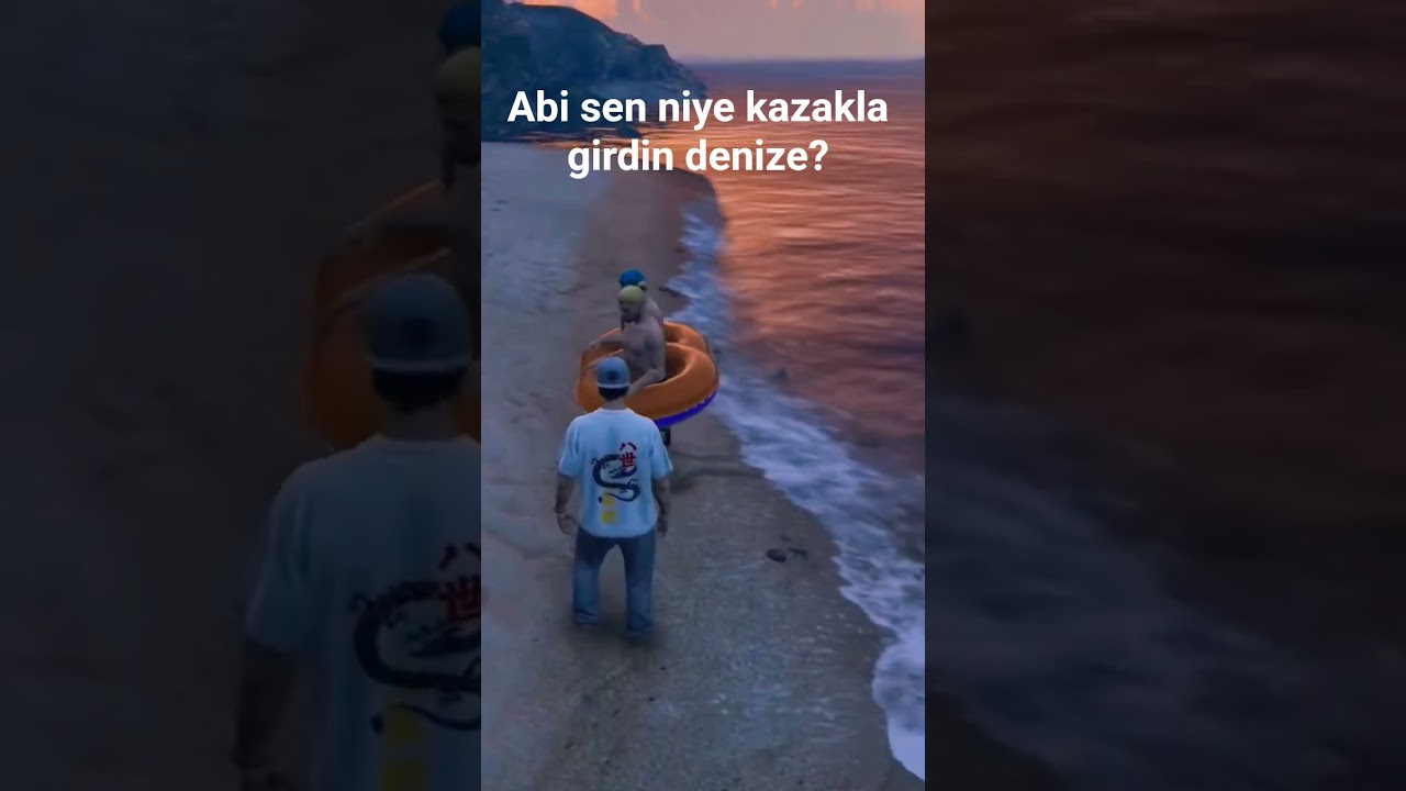 Mülayim abi, sen niye denize kazakla girdin? 