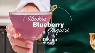 TruFlavour Shaken Blueberry Daquiri Recipe