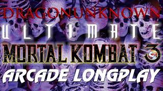DRAGONUNKNOWN – Ultimate Mortal Kombat 3 (1995) Arcade Longplay