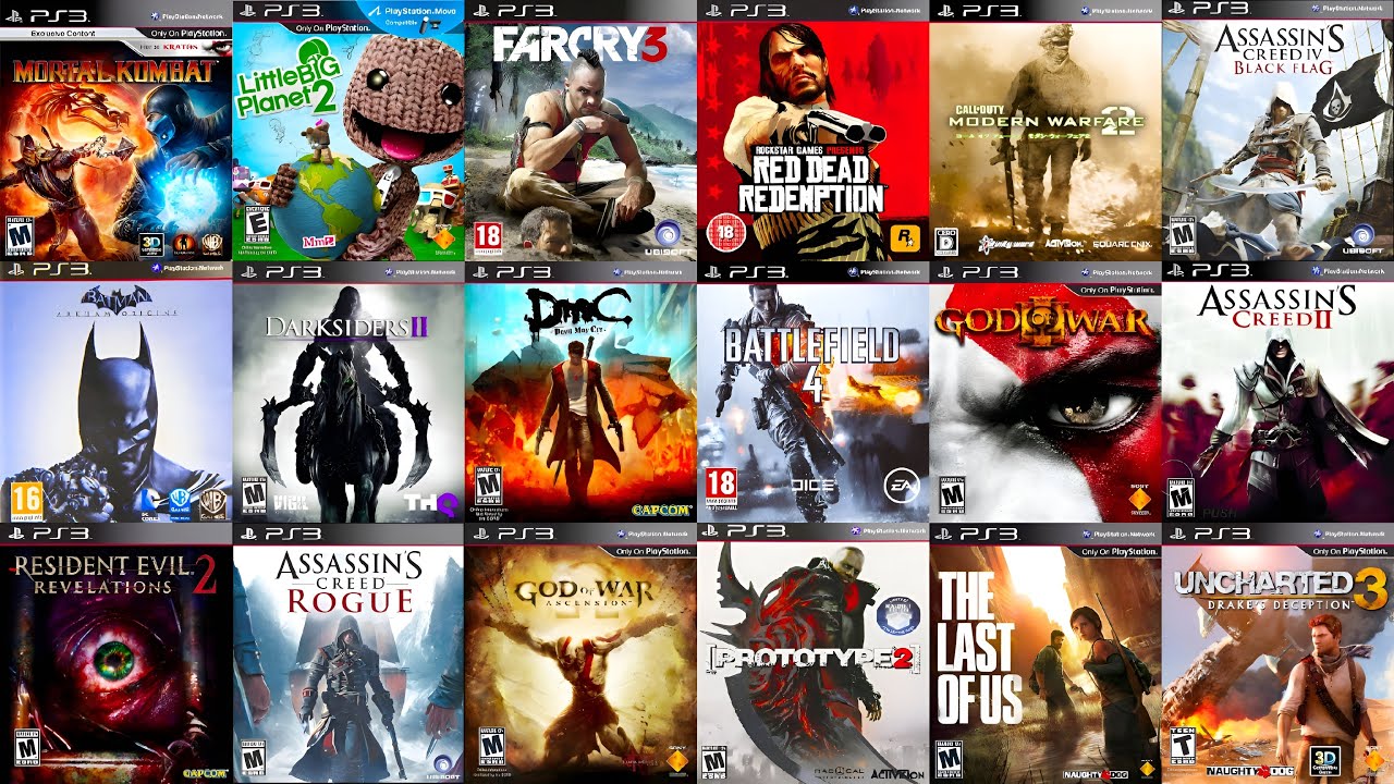 Топ 60 лучших игр для PS3 всех времен || 60 потрясающих игр для PlayStation 3