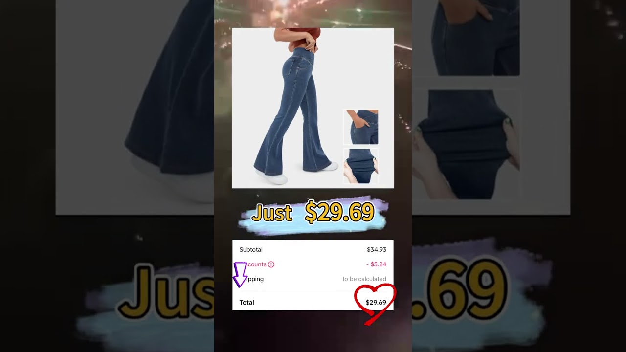 Stylish High-Waisted Flare Jeans: Look Great for Under $30