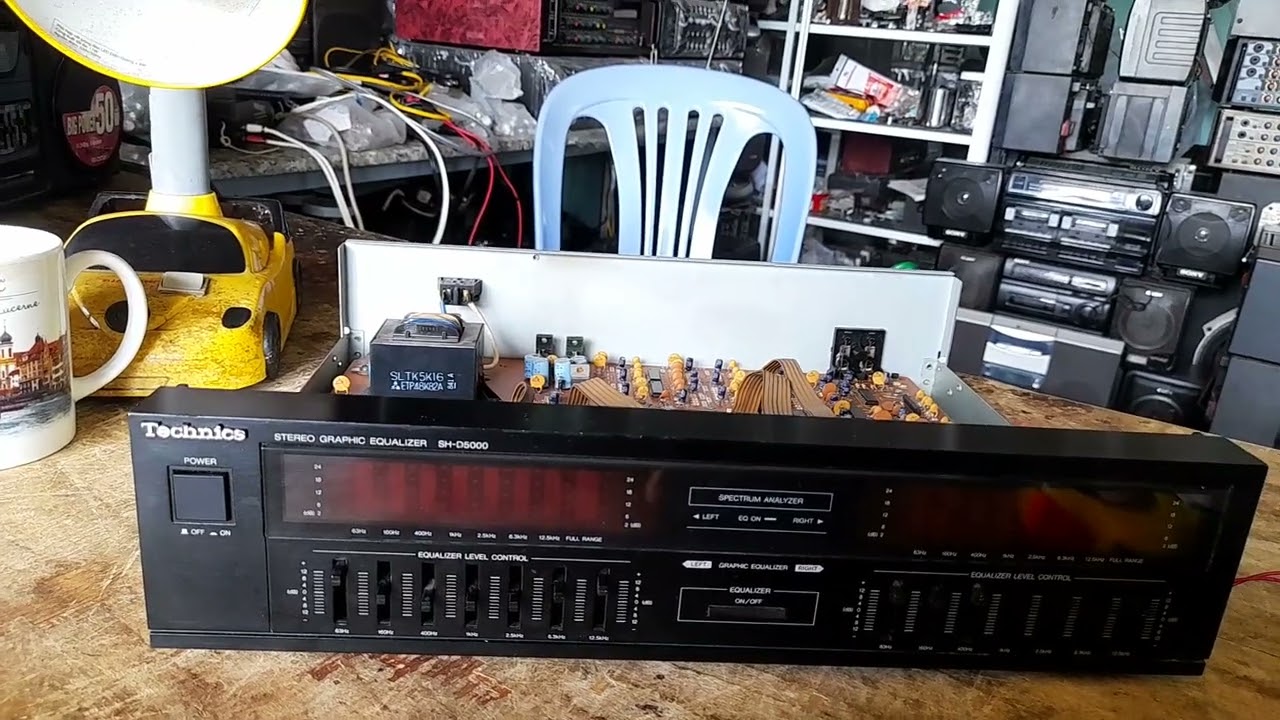 TECHNICS SH-D5000 グラフィックイコライザー かいい