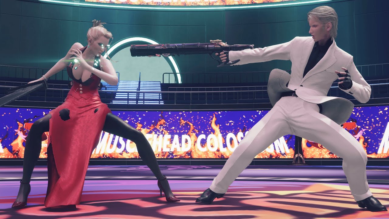 Rufus VS Scarlet | FINAL FANTASY 7 REBIRTH