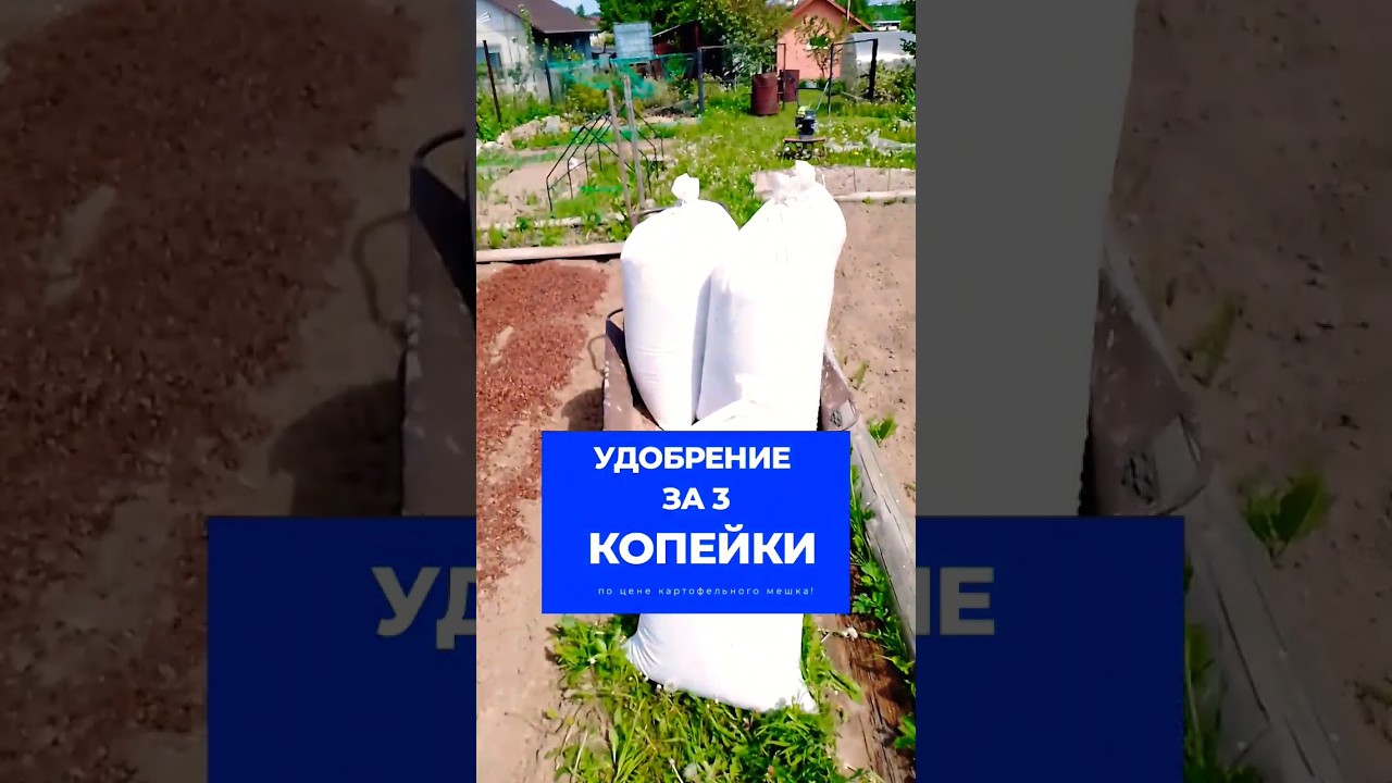 БЕСПЛАТНАЯ мульча и удобрение для каждого ! 