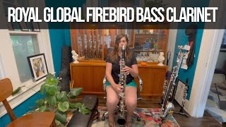 Royal Global Firebird Bass Clarinet Review and Demo