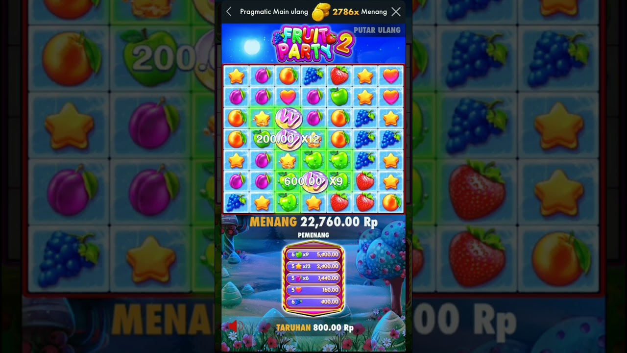 Fruit party 2 maxwin 2jt 😋😋.