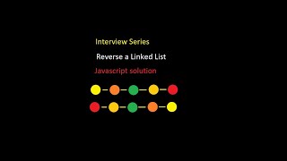 Reverse a linkedlist, Interview Algo series, 1