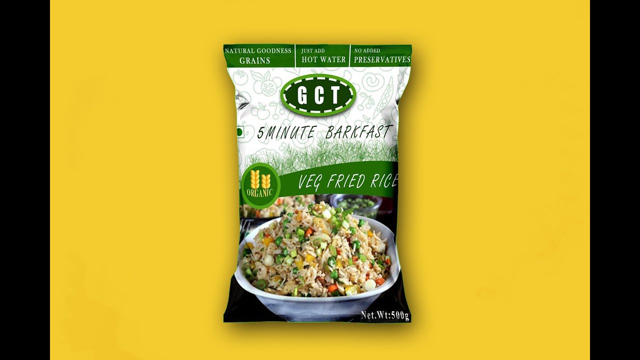 Product Label Design In Photoshop Food Product Design YouTube