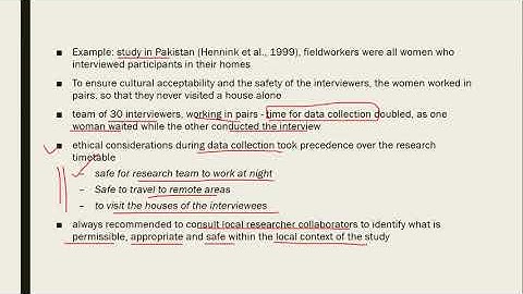 Ethics during Data Collection in Research / Qualitative Research Part 1 in Urdu with Examples