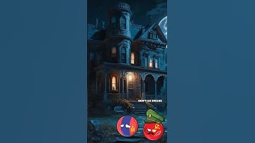 💀 The Mysterious Ghost horror series 💥|| Part:6 || #countryballs #shorts @mappingnutshellEnglish