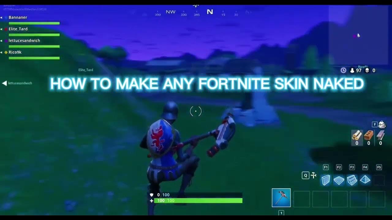HOW TO MAKE ANY FORTNITE SKIN NAKED 🫣🫣 - YouTube