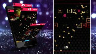 Neon Block Blast: Retro Brick Breaker Games screenshot 1