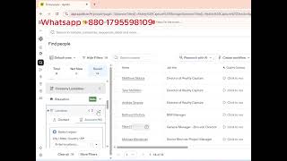 Apollo.io Lead Generation | Data Scraping | Contact Mobile | Email Enrichment ✅