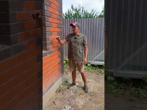 Кладка кирпича по планке: для чего и когда применять? #строительсводома #стройка