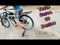 teste coroa 60 dentes na bike motorizada