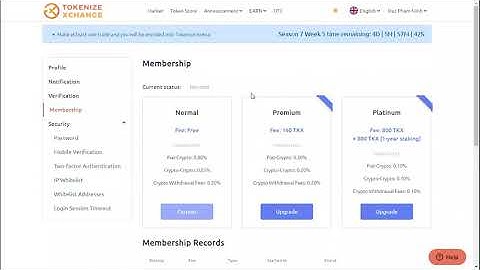 Tokenize Xchange Membership Walkthrough