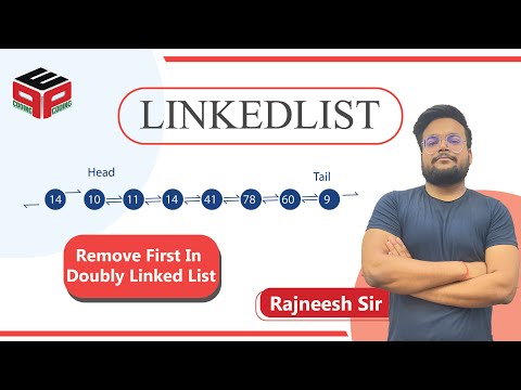 Remove First in Doubly Linked List | Pepcoding Solution
