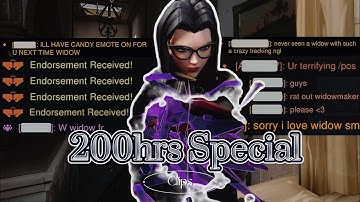 what 200 hours on Widowmaker looks like in Overwatch 2 ♡ 🕷️