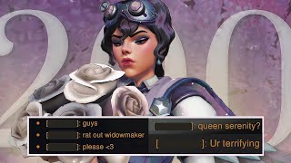 what 200 hours on Widowmaker looks like in Overwatch 2 ♡ 🕷️