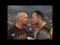 Stone Cold Confronts The Rock at RAW IS WAR - 2001 FEB. 26