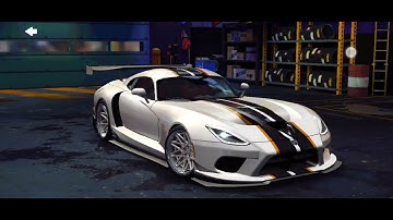 NFS NO LIMITS DODGE VIPER unlocking bonus tuning +mechanic level up