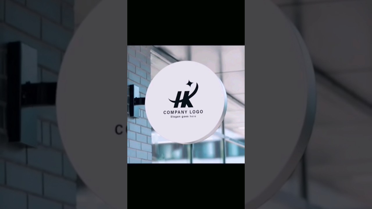The Art of HK Letter Logo Designing