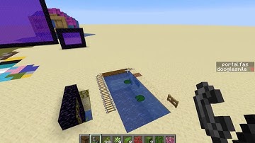 Minecraft Nether portal data pack tweak