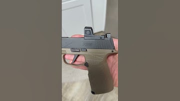 Sig P365XL Wilson Combat grip upgrade