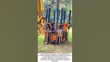 Amazing Tree Transplant Machine