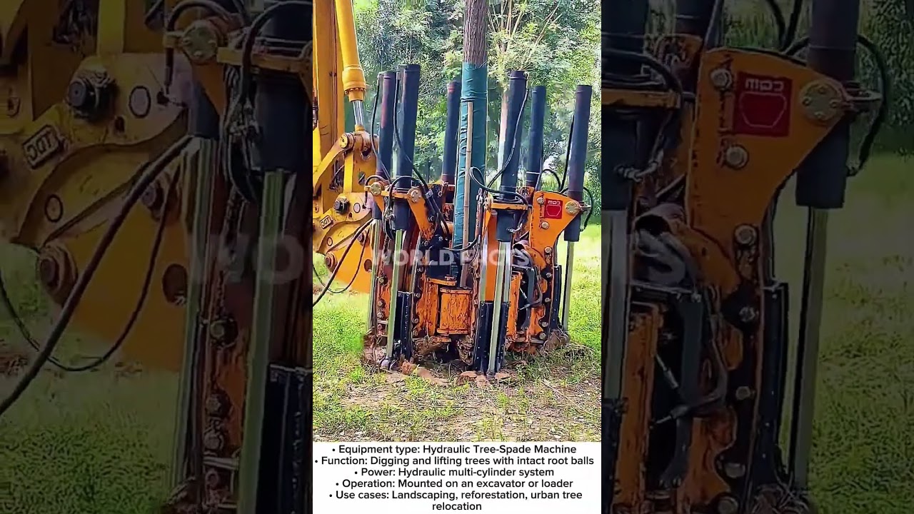 Amazing Tree Transplant Machine