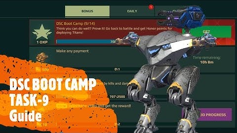 WAR ROBOTS DSC BOOT CAMP EVENT || TASK-9 || GUIDE